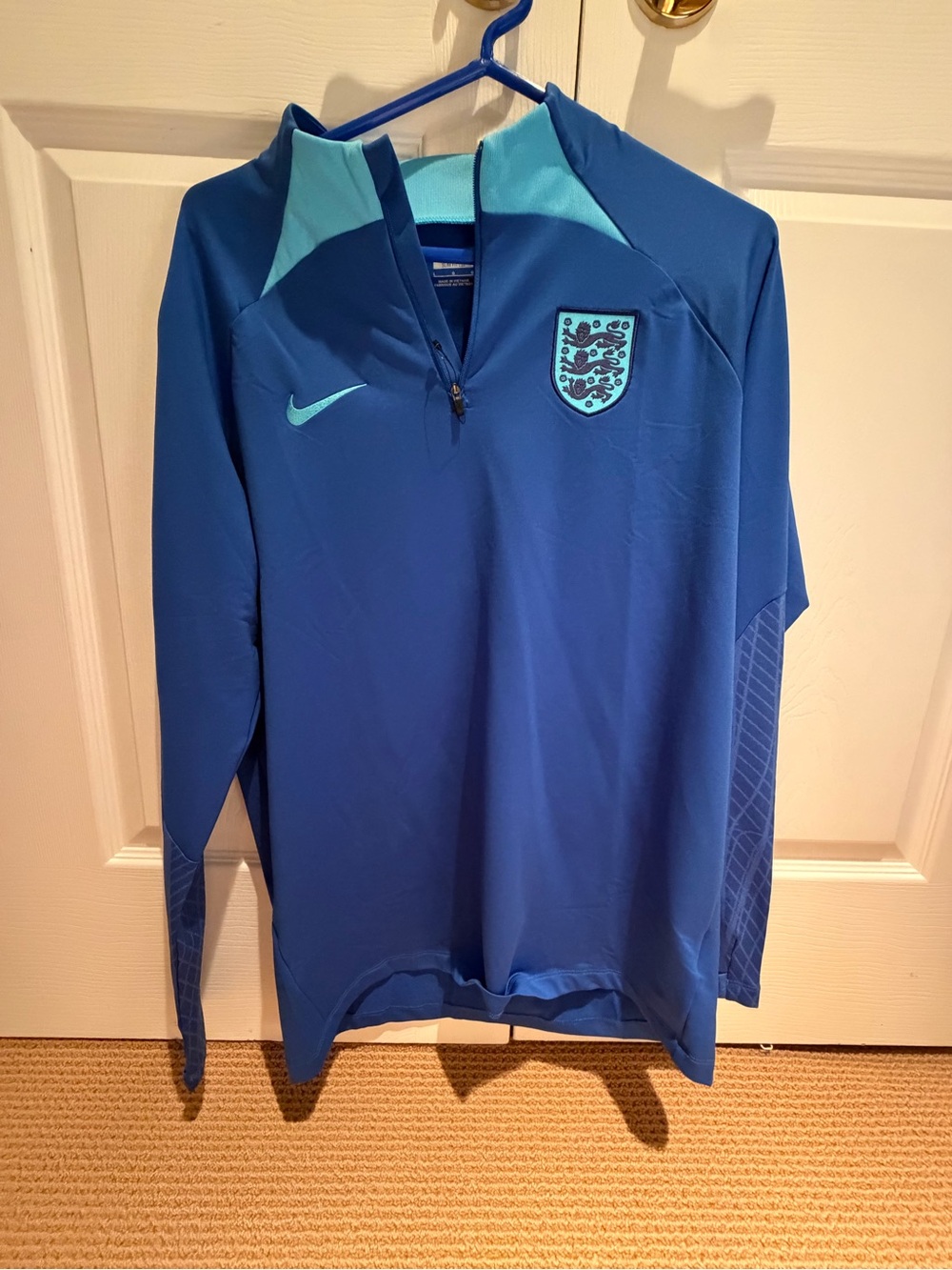 Nike England Strike Drill Top - Royal Blue